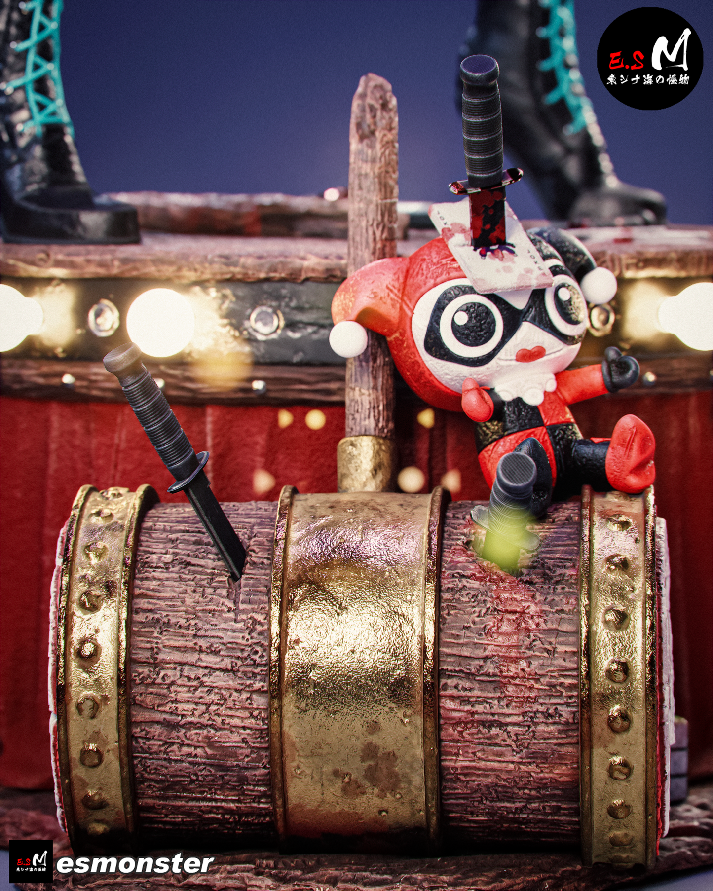 Punchline Statue