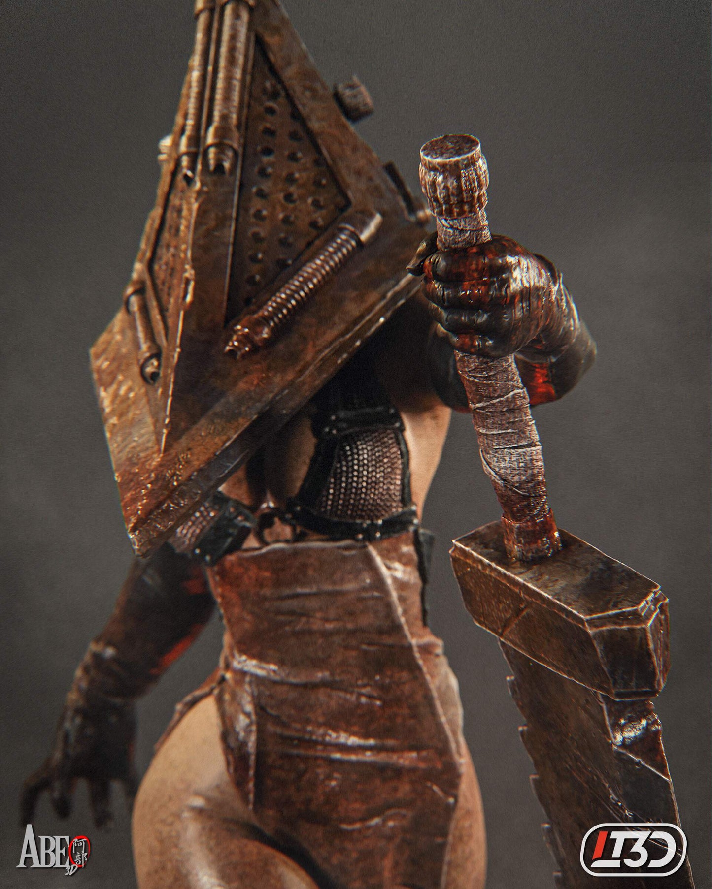 Pyramid Head Statue 3D-Printed Kit