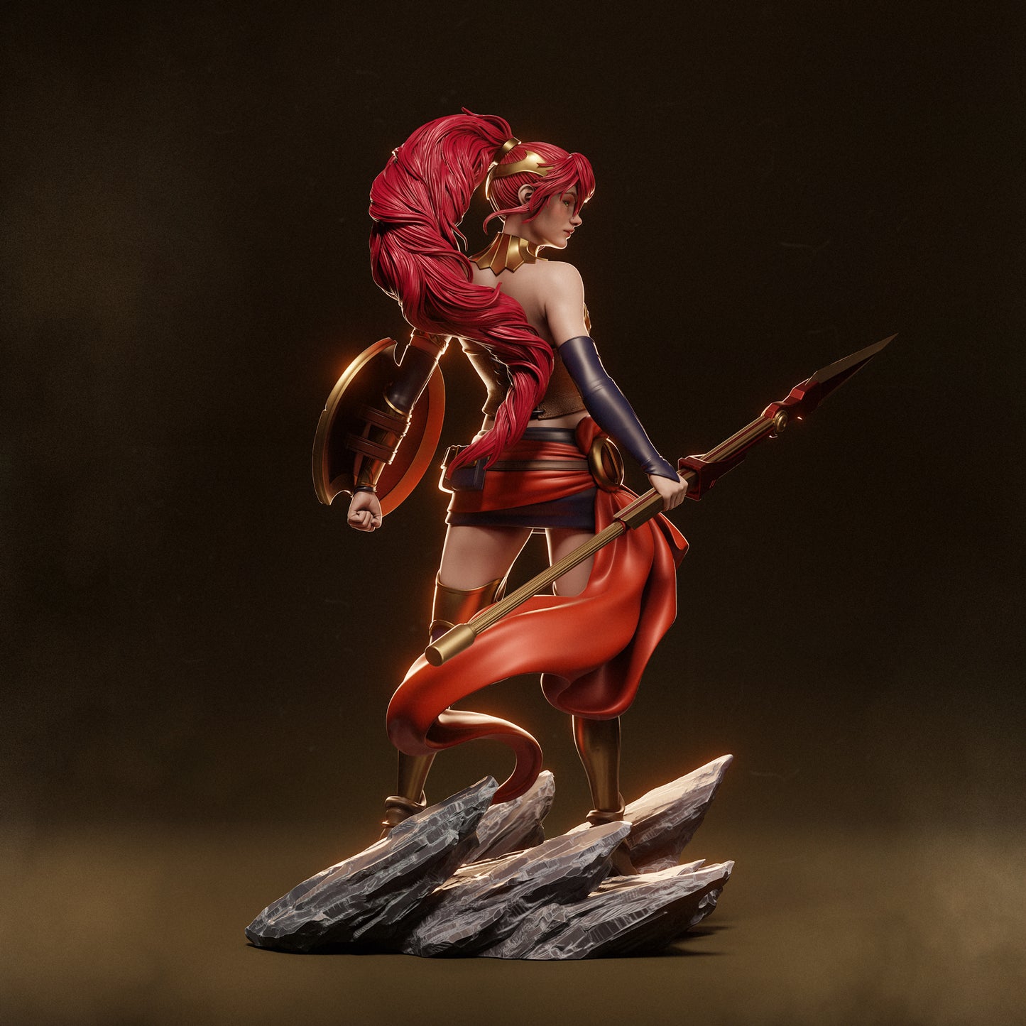 Pyrrha Nikos Statue