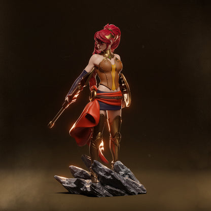 Pyrrha Nikos Statue