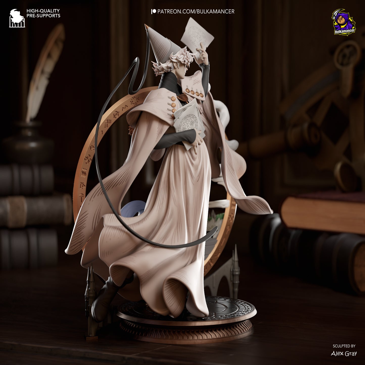 Quifrey Statue 3D-Printed Kit