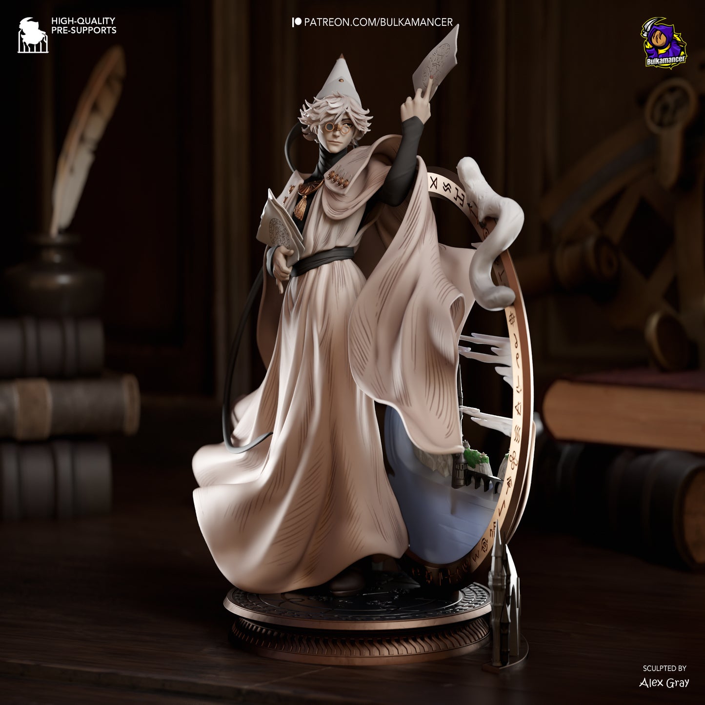 Quifrey Statue 3D-Printed Kit