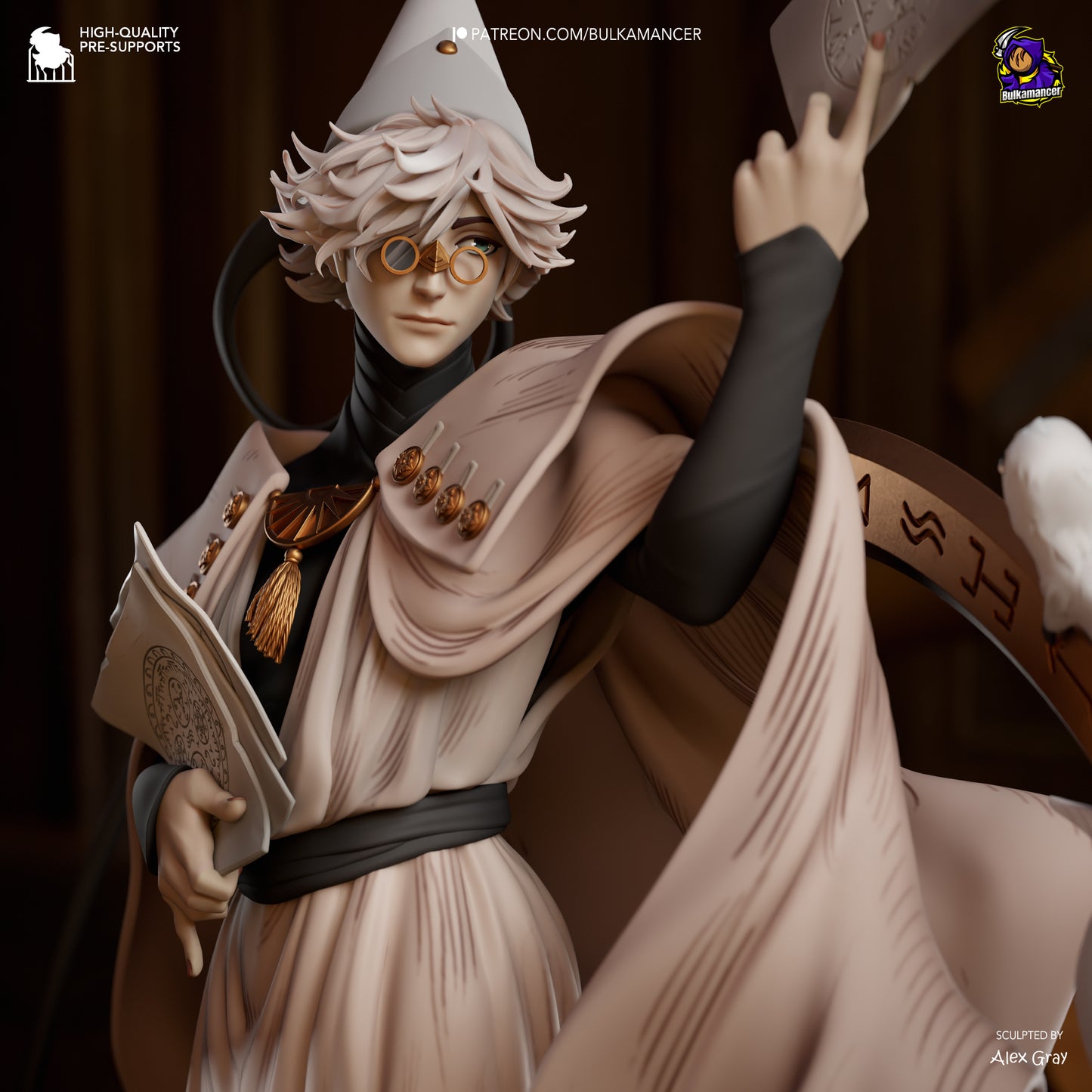 Quifrey Statue 3D-Printed Kit