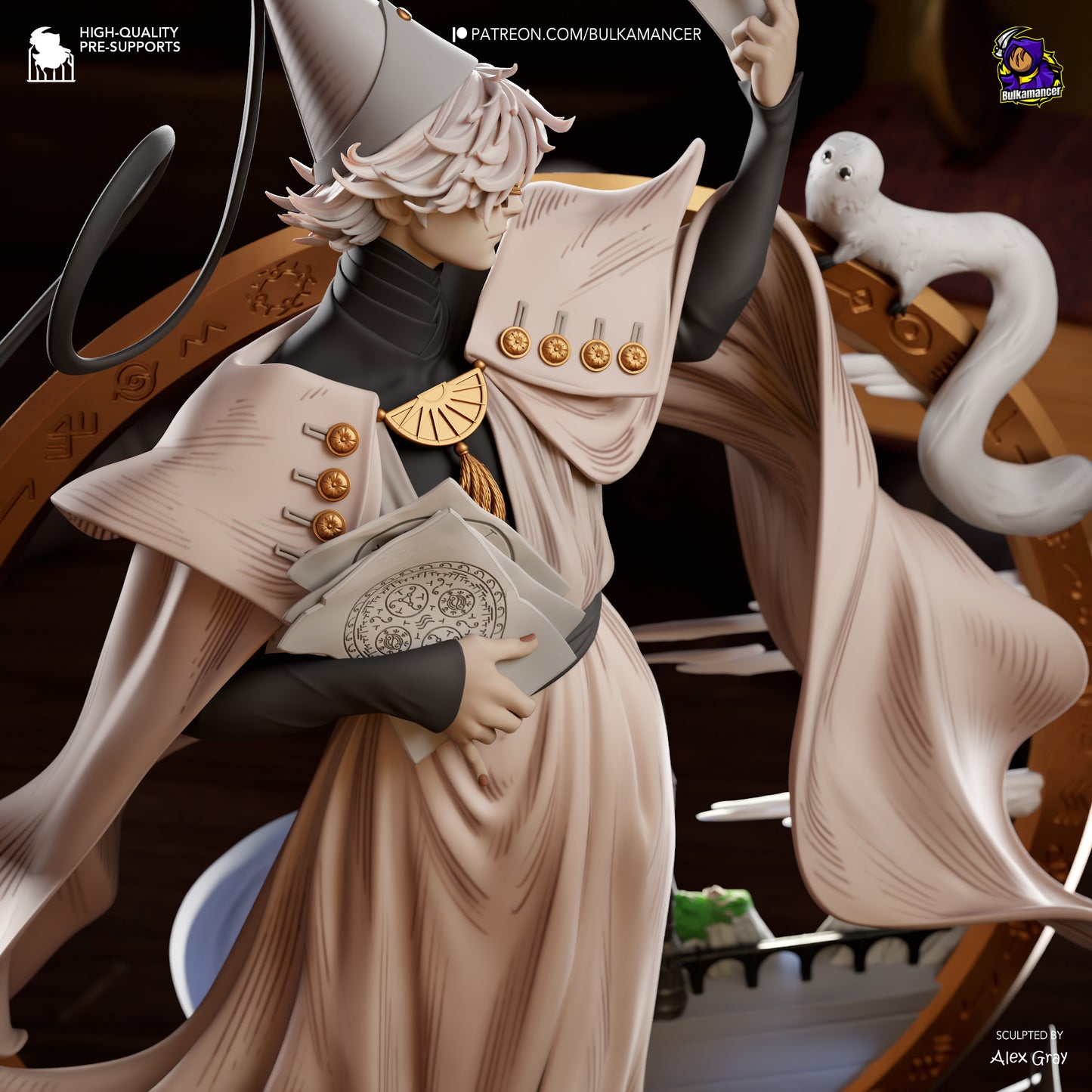 Quifrey Statue 3D-Printed Kit
