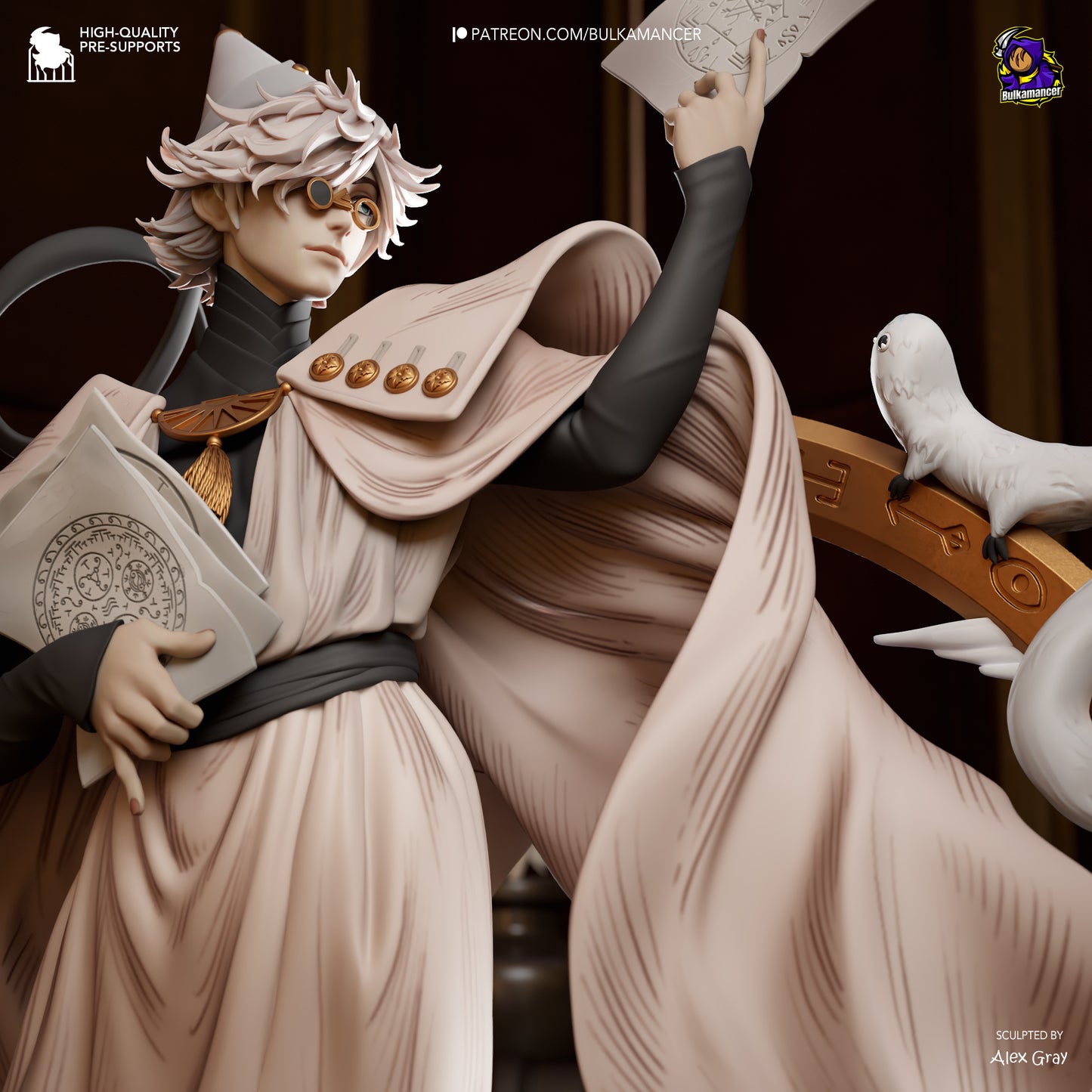 Quifrey Statue 3D-Printed Kit