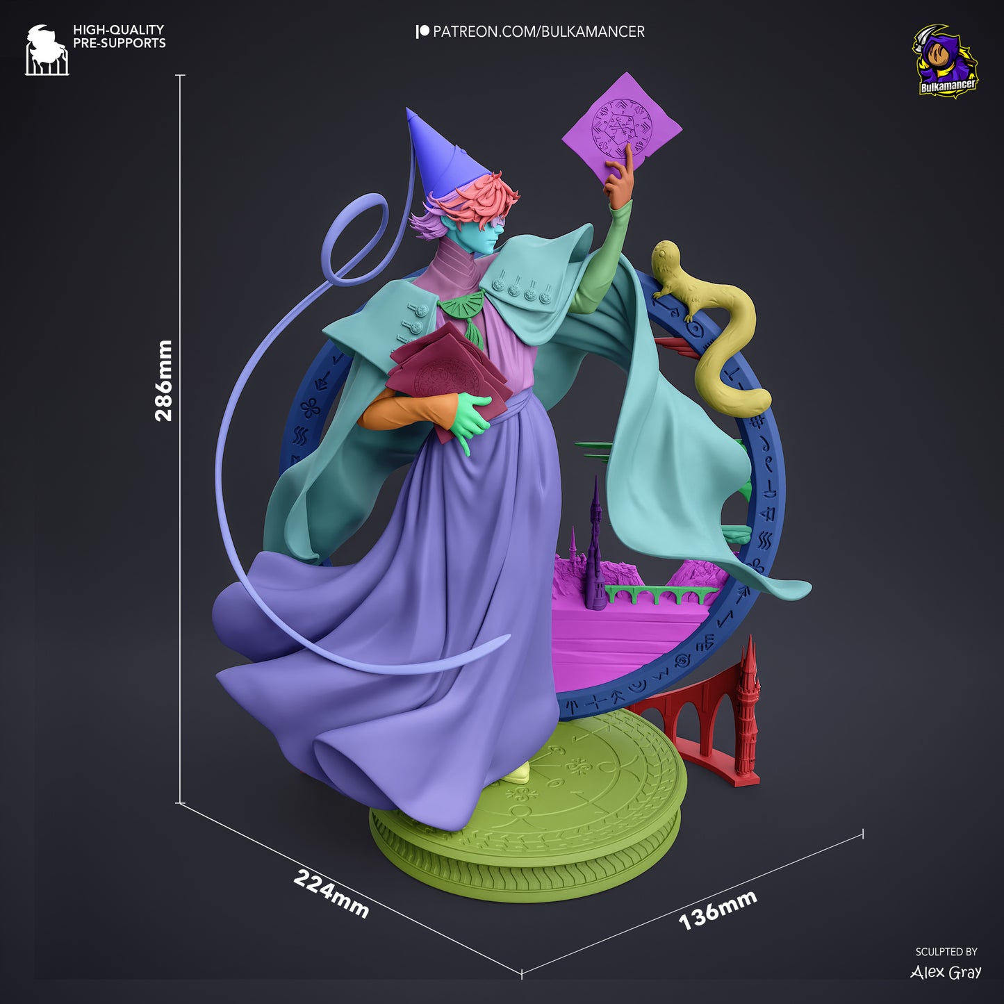 Quifrey Statue 3D-Printed Kit