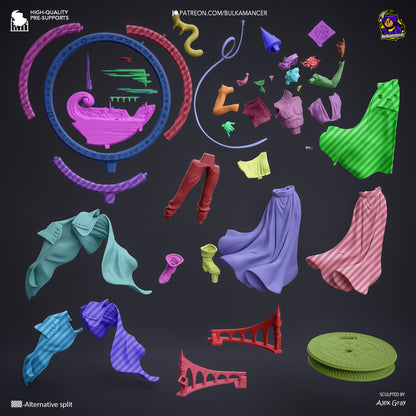 Quifrey Statue 3D-Printed Kit