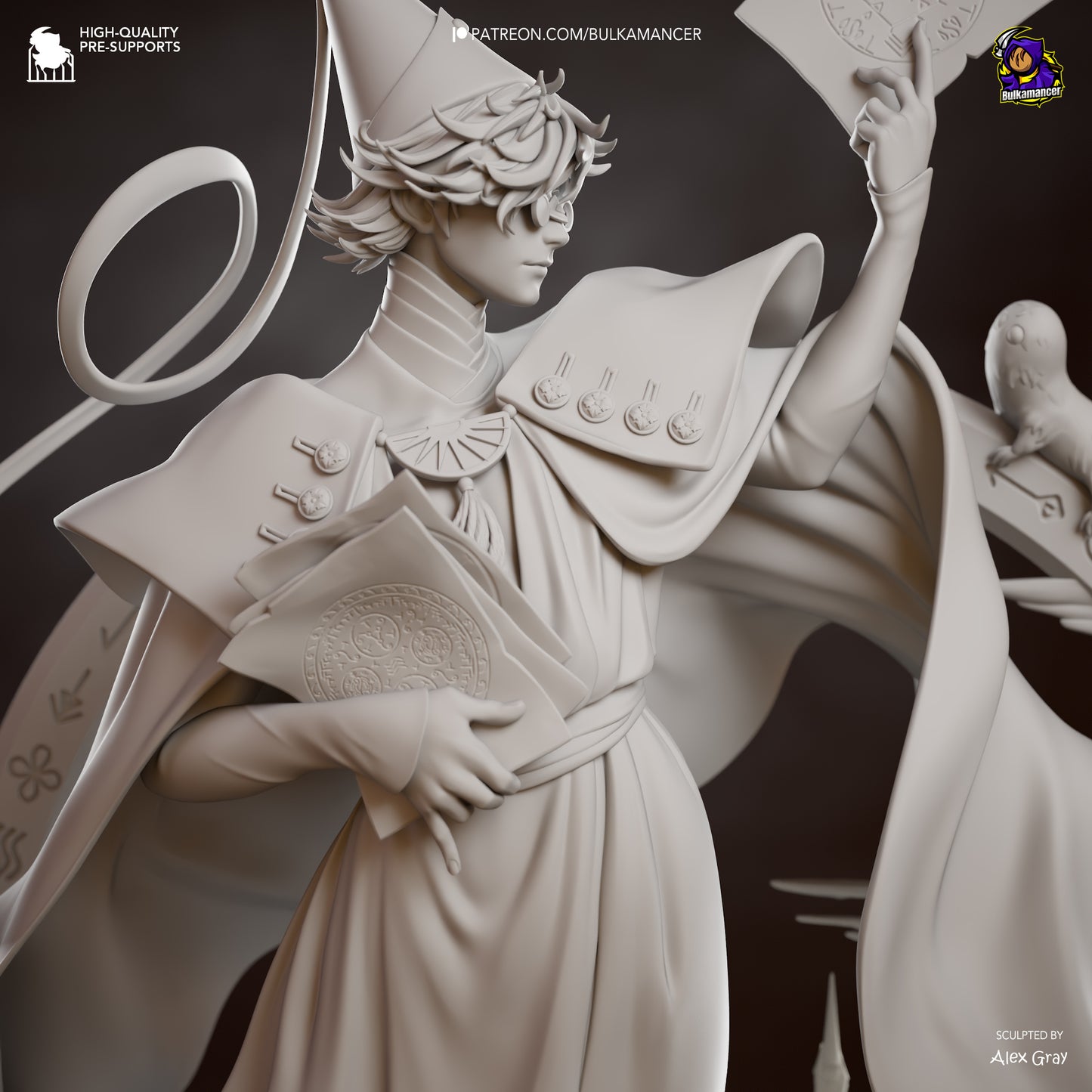 Quifrey Statue 3D-Printed Kit