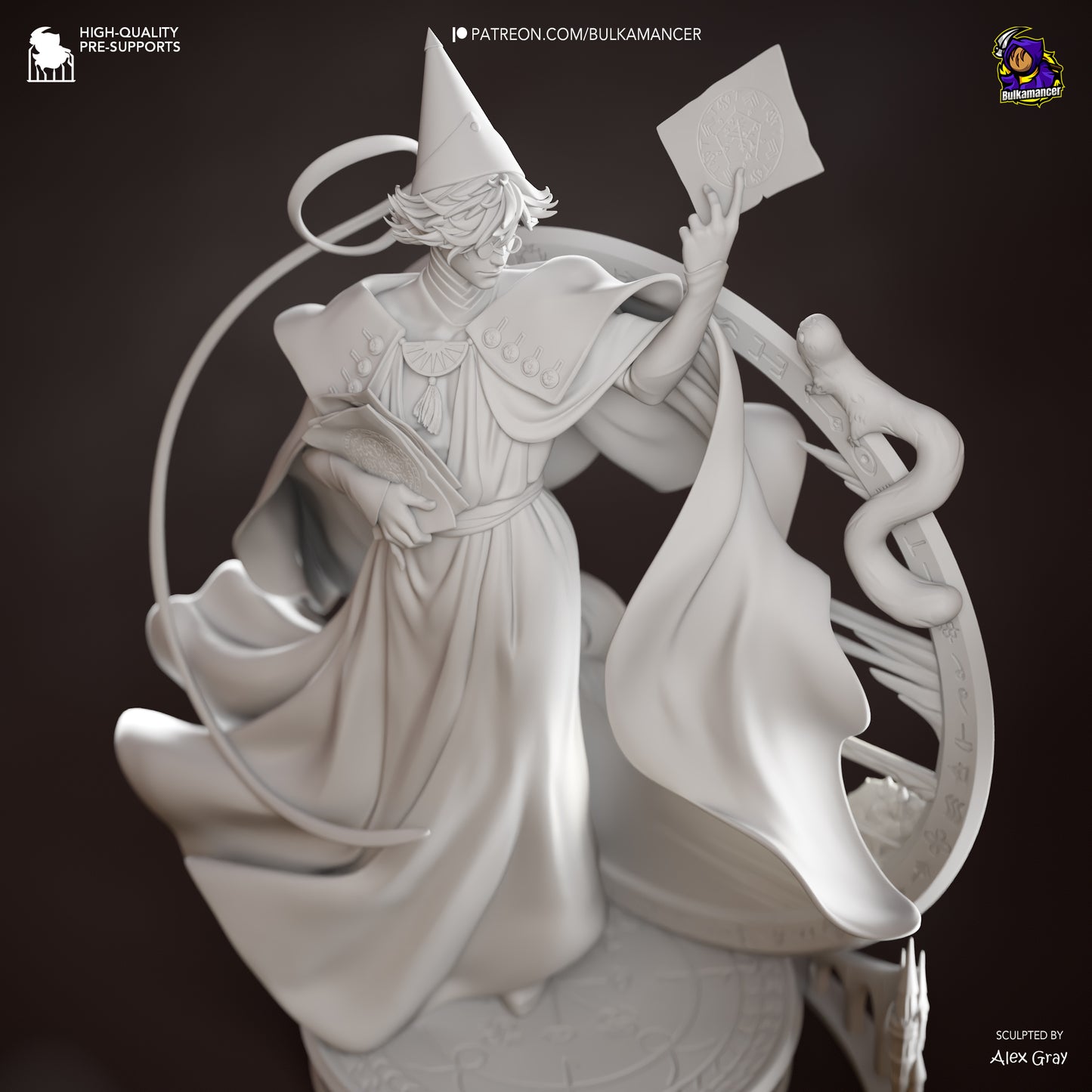 Quifrey Statue 3D-Printed Kit