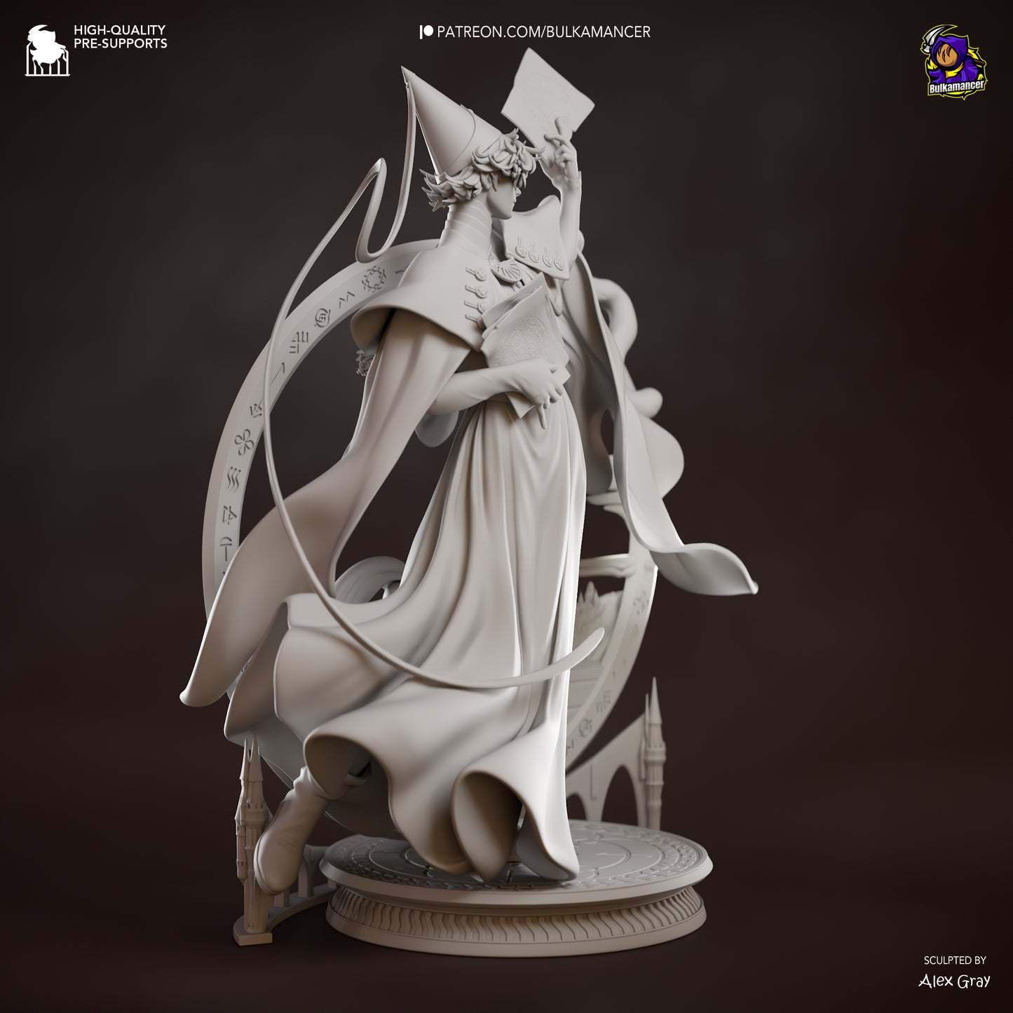 Quifrey Statue 3D-Printed Kit