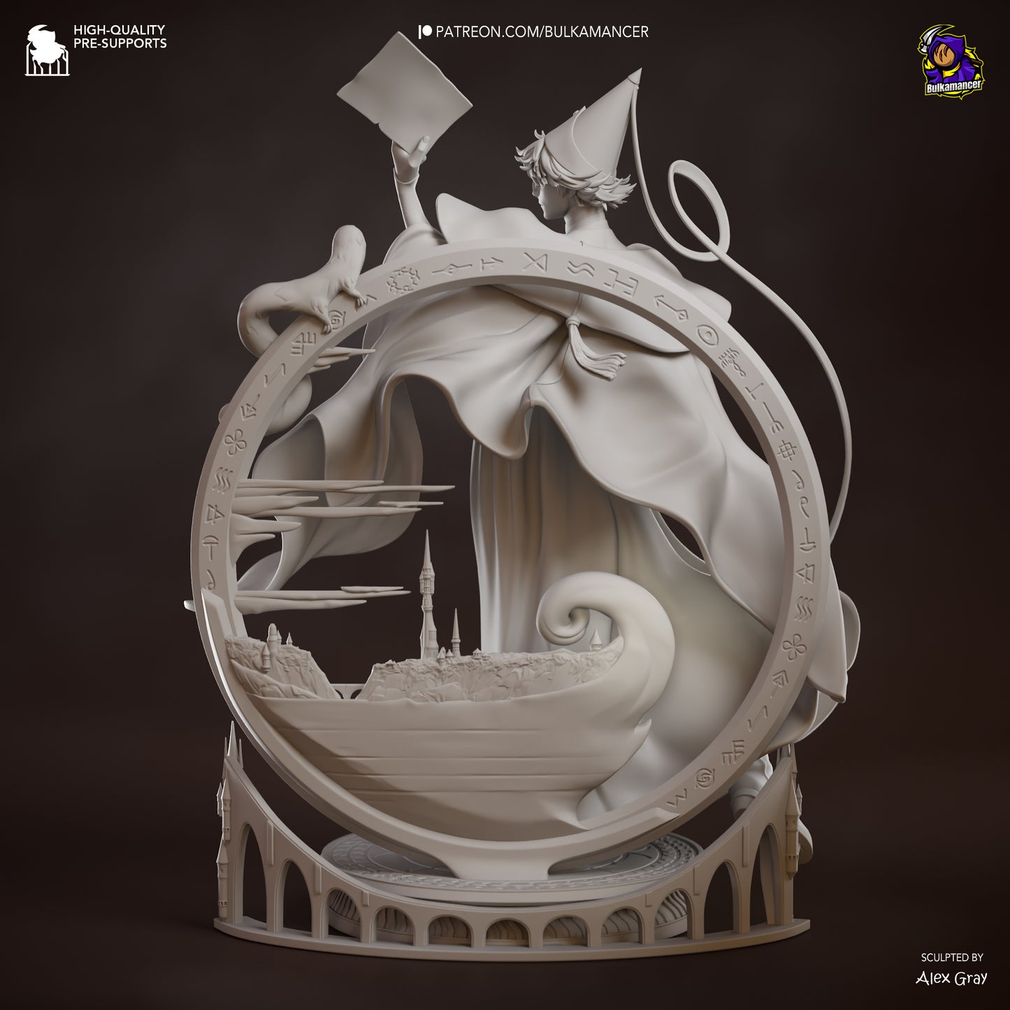 Quifrey Statue 3D-Printed Kit