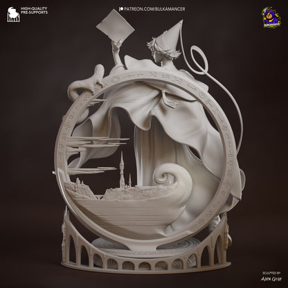 Quifrey Statue 3D-Printed Kit