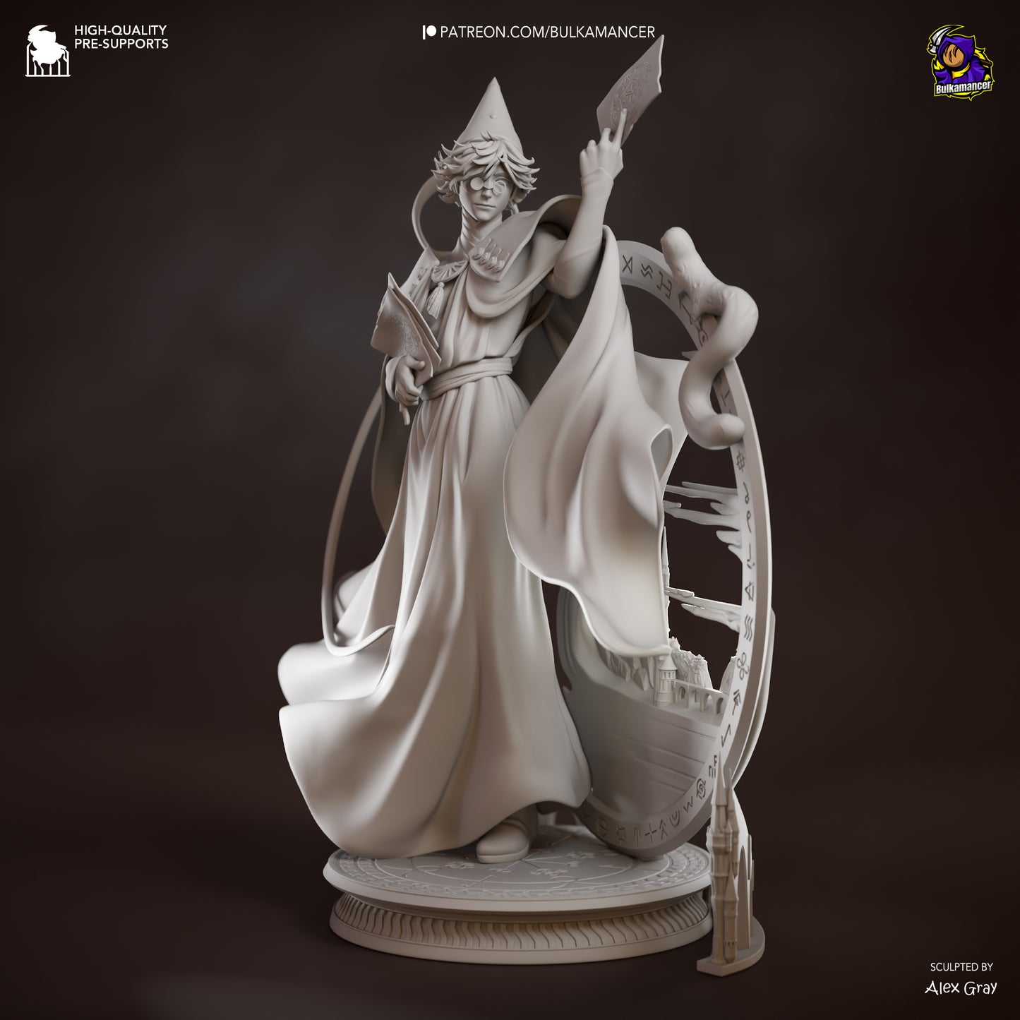 Quifrey Statue 3D-Printed Kit
