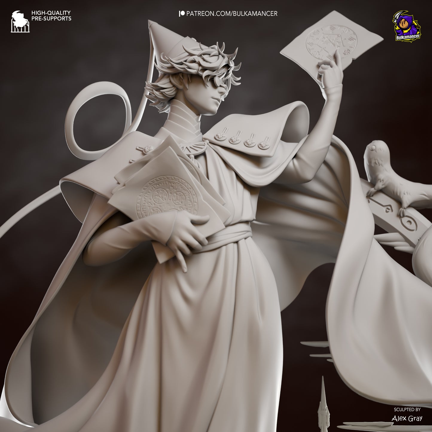 Quifrey Statue 3D-Printed Kit