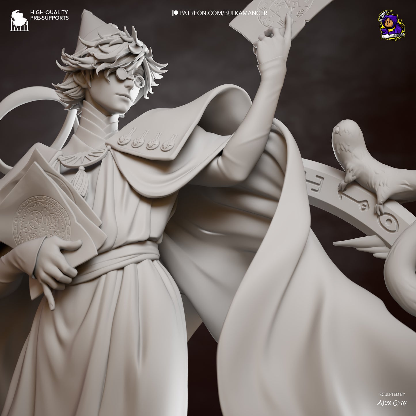 Quifrey Statue 3D-Printed Kit