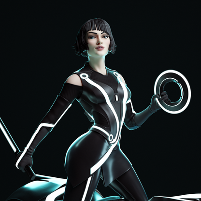 Quorra Statue