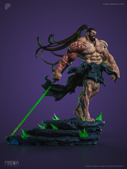 Absolute Ra's Al Ghul Statue 3D-Printed Kit