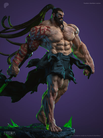 Absolute Ra's Al Ghul Statue 3D-Printed Kit