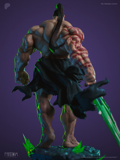 Absolute Ra's Al Ghul Statue 3D-Printed Kit