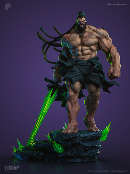 Absolute Ra's Al Ghul Statue 3D-Printed Kit