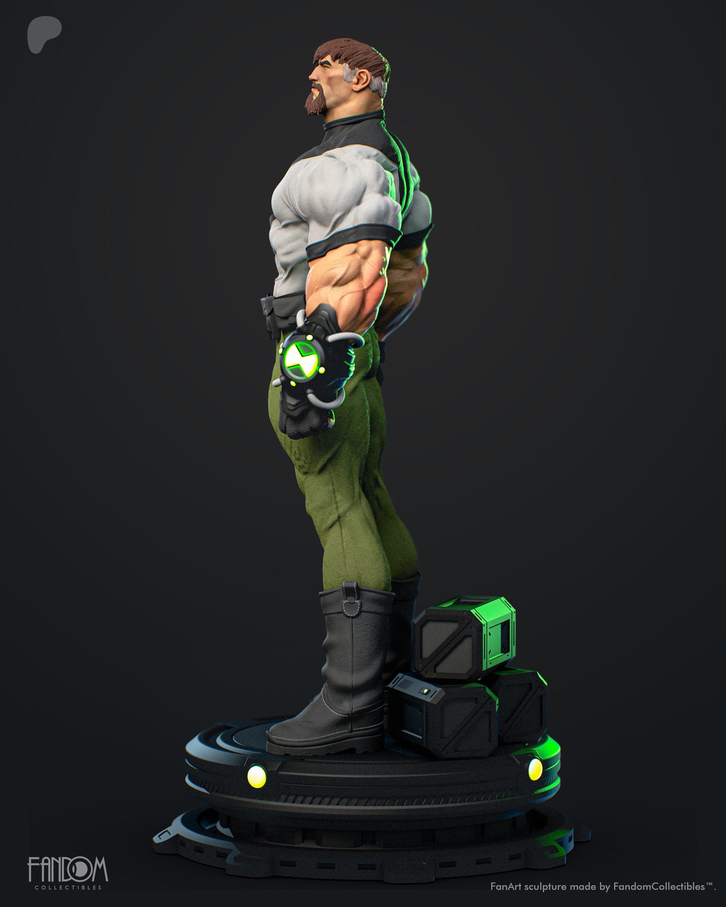 Ben 10000 Statue