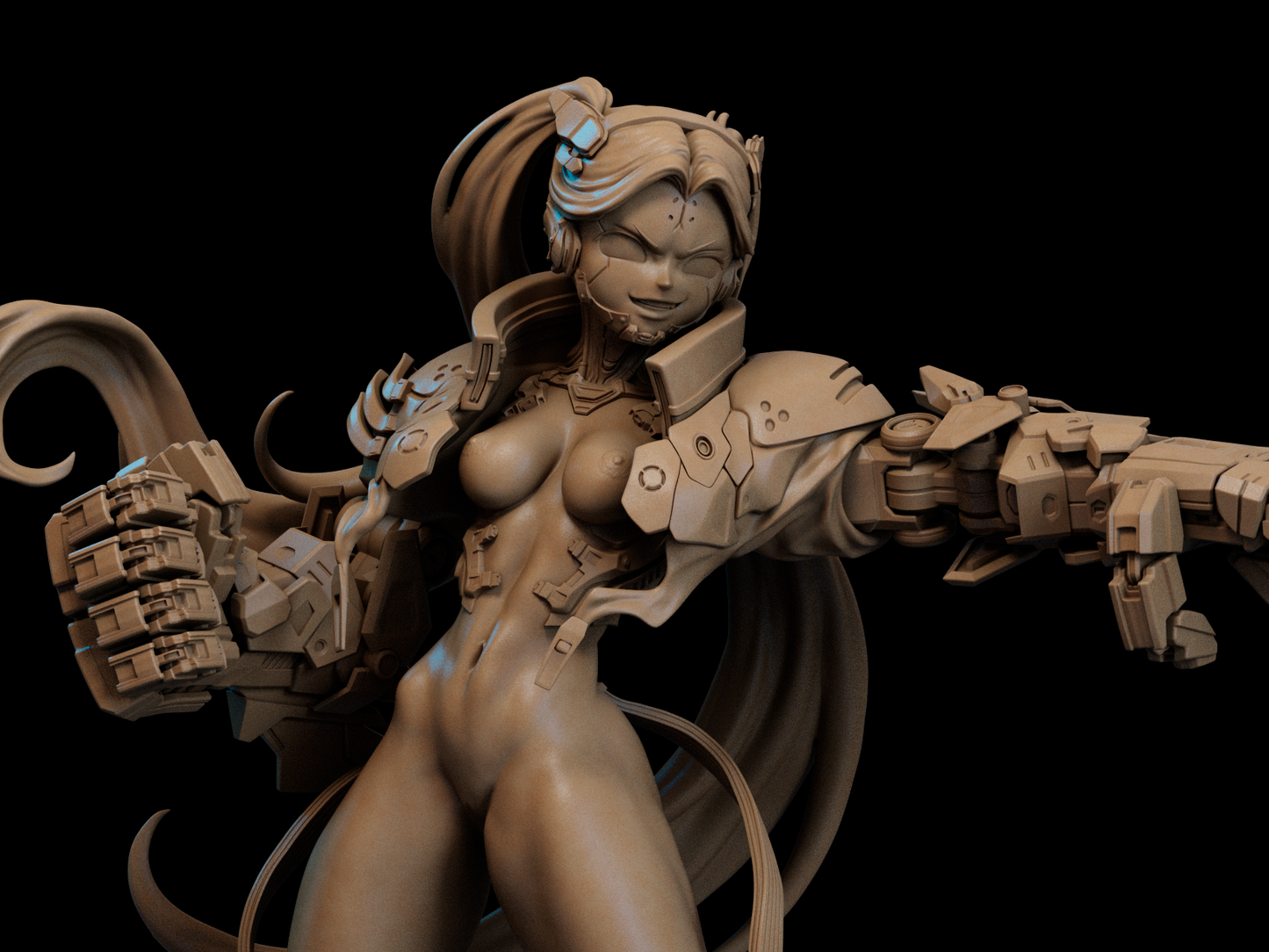 Rebecca Smasher Statue