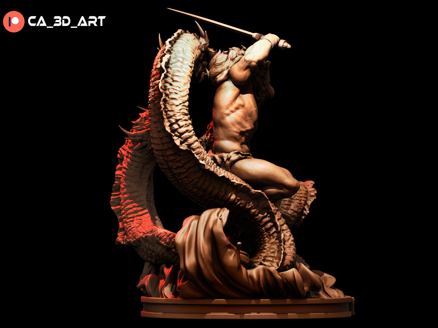 Hercules Statue