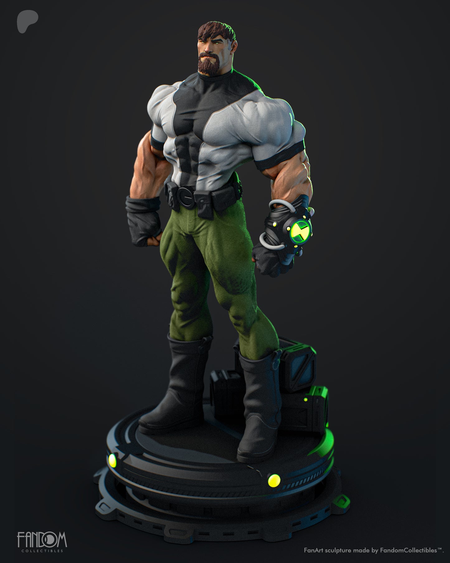 Ben 10000 Statue