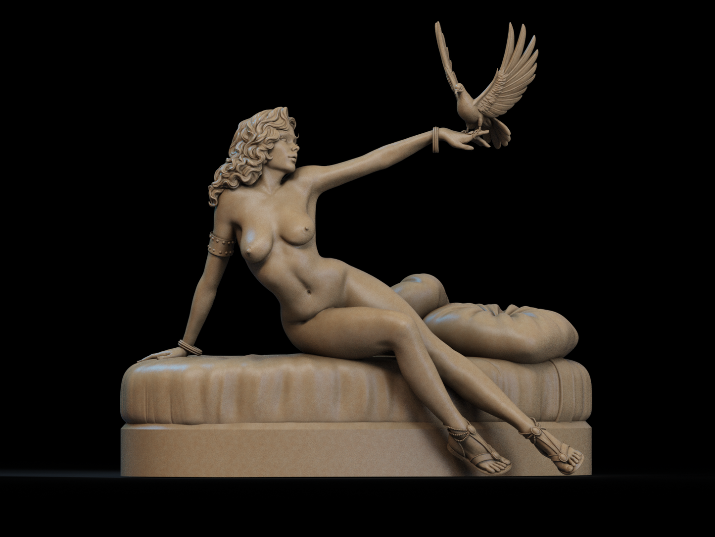Pin-up Statue