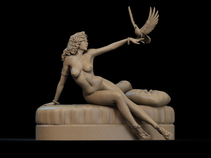 Pin-up Statue