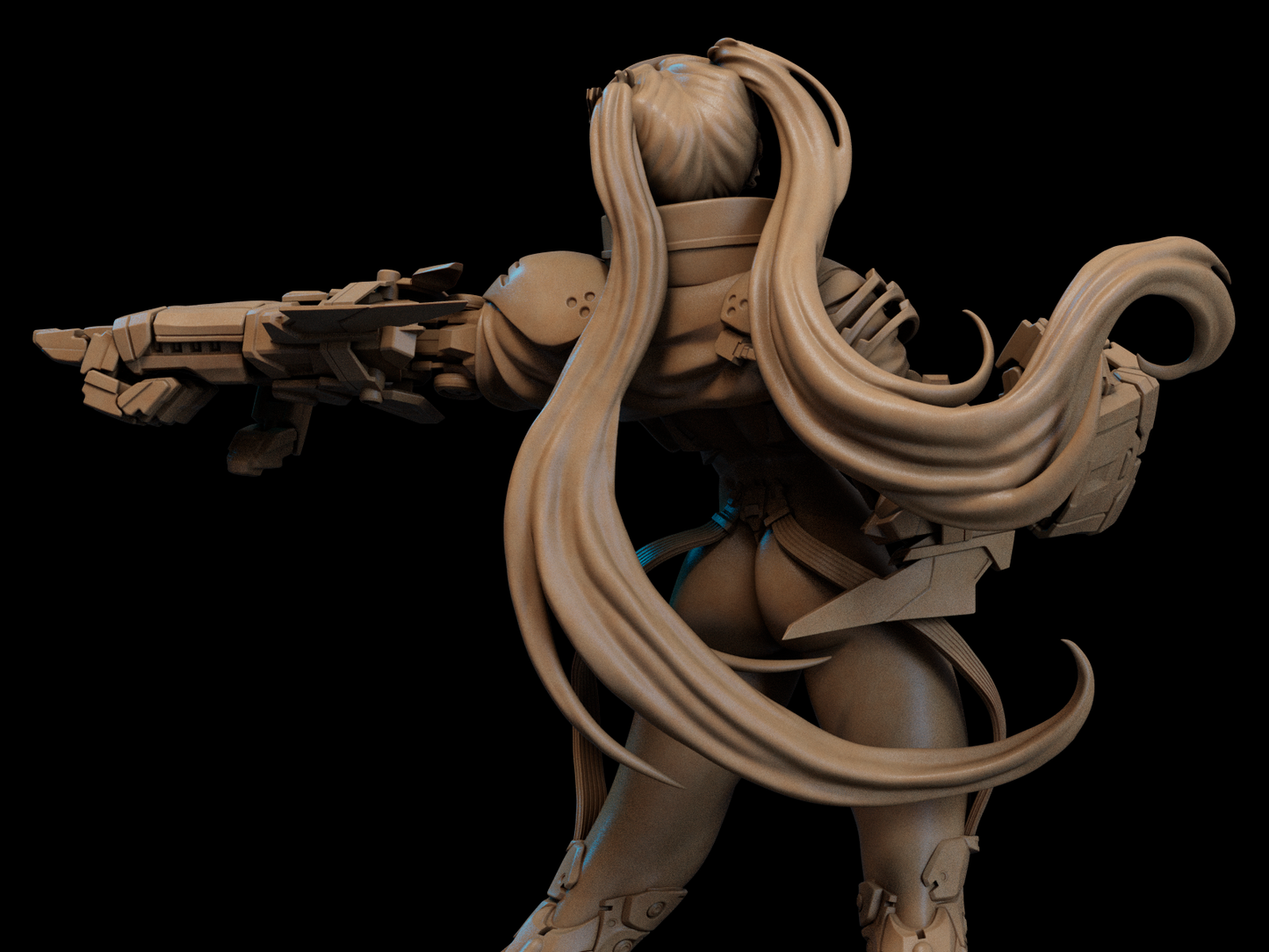Rebecca Smasher Statue