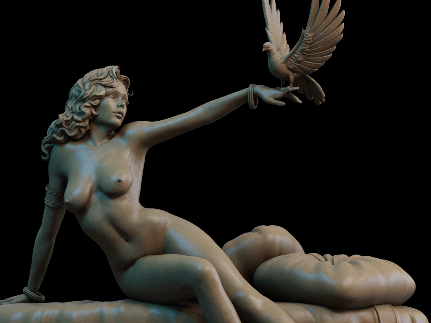 Pin-up Statue