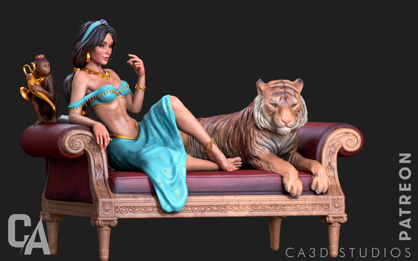 Jasmine Statue