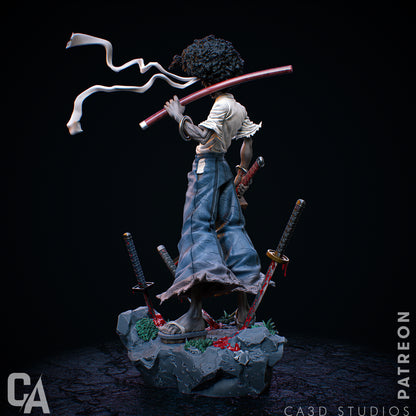 Afro Samurai Statue