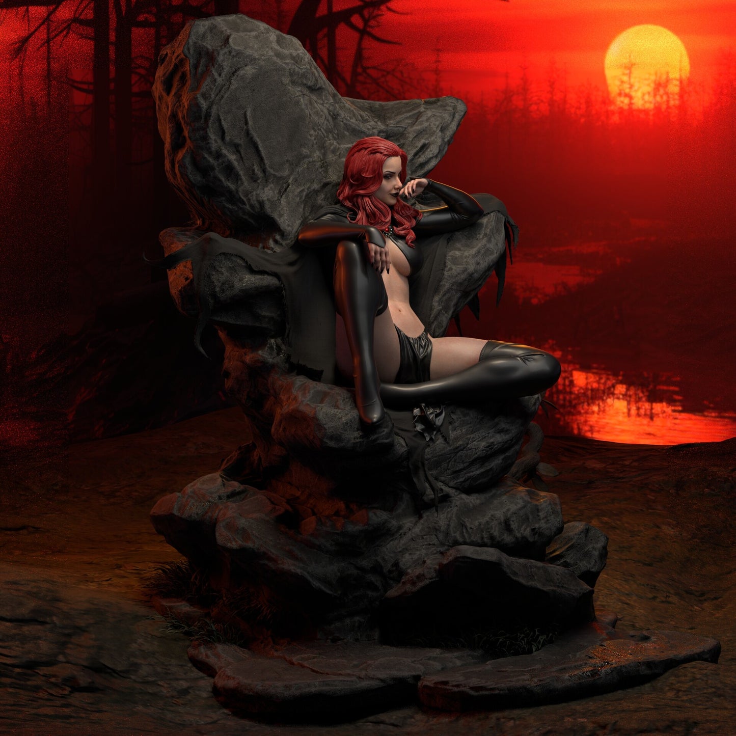 Madelyne Pryor Statue