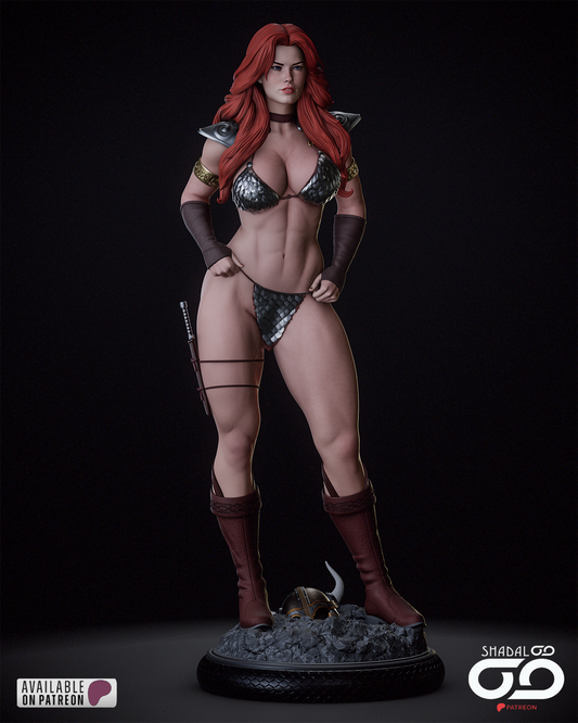 Red Sonja Statue