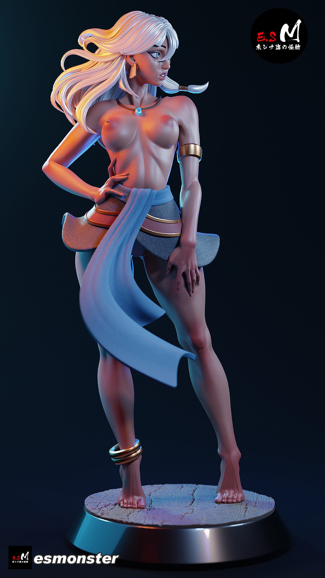 Kida Statue 3D-Printed Kit