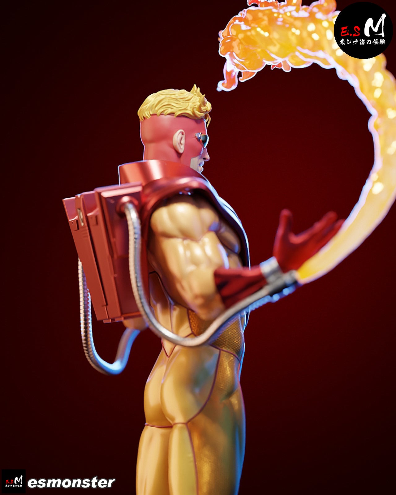 Pyro Statue 3D-Printed Kit