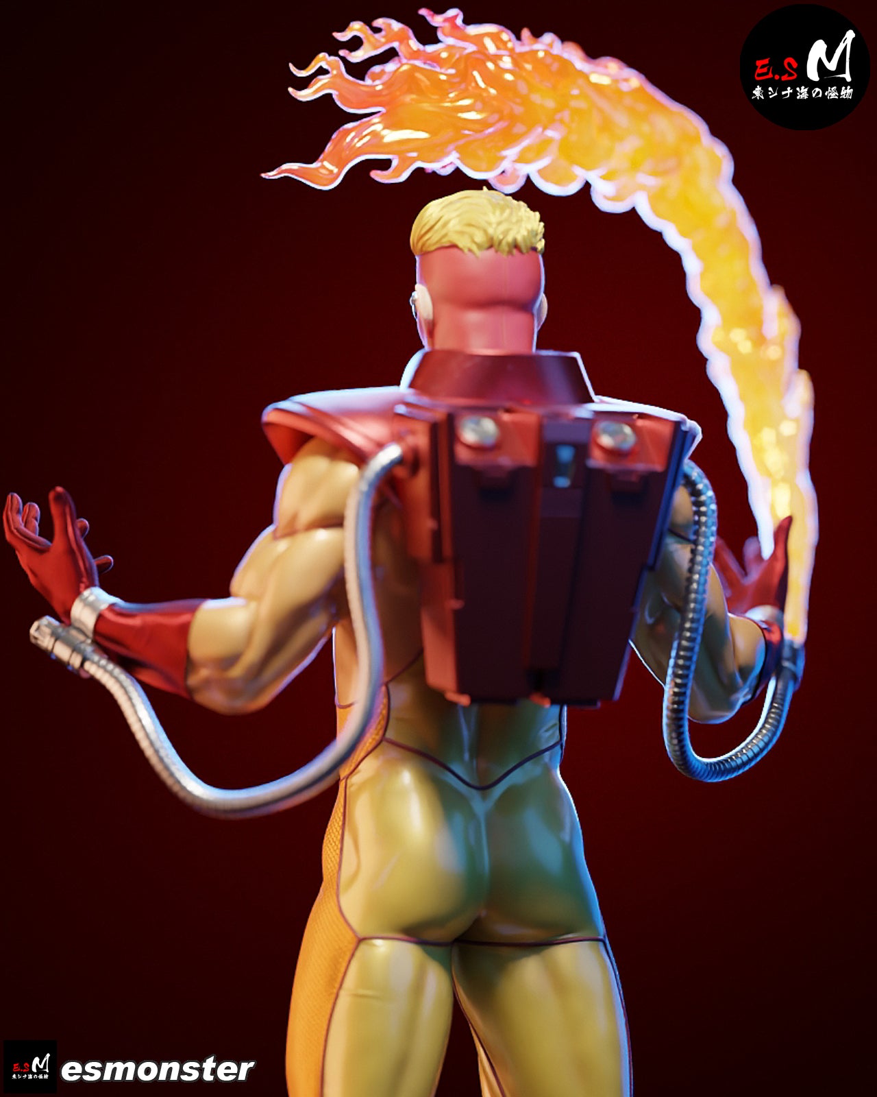 Pyro Statue 3D-Printed Kit