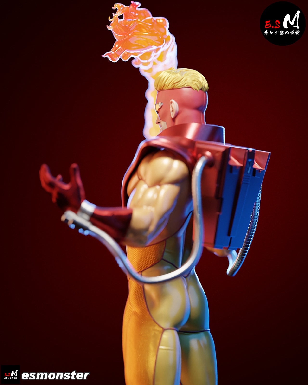 Pyro Statue 3D-Printed Kit