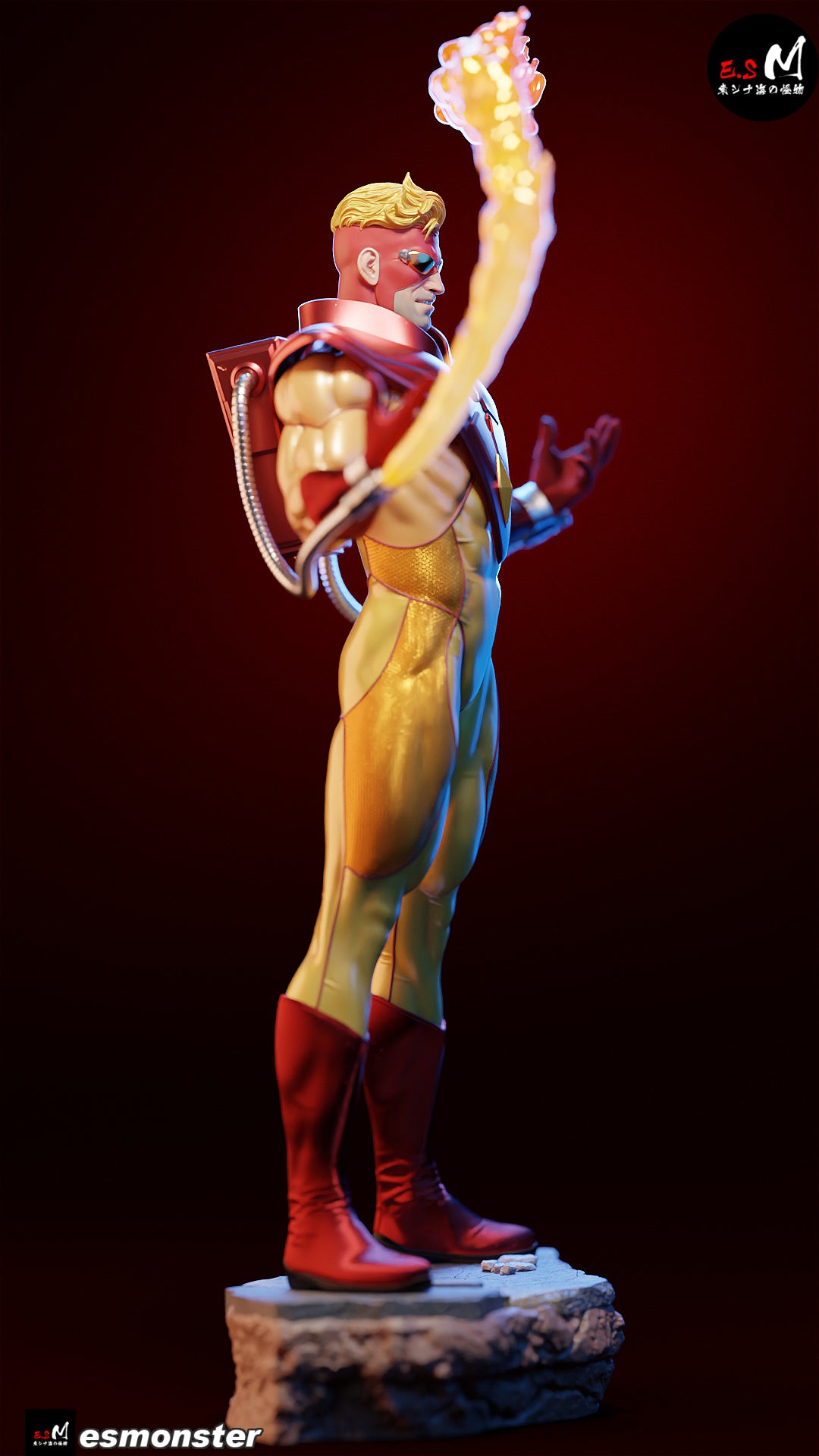 Pyro Statue 3D-Printed Kit