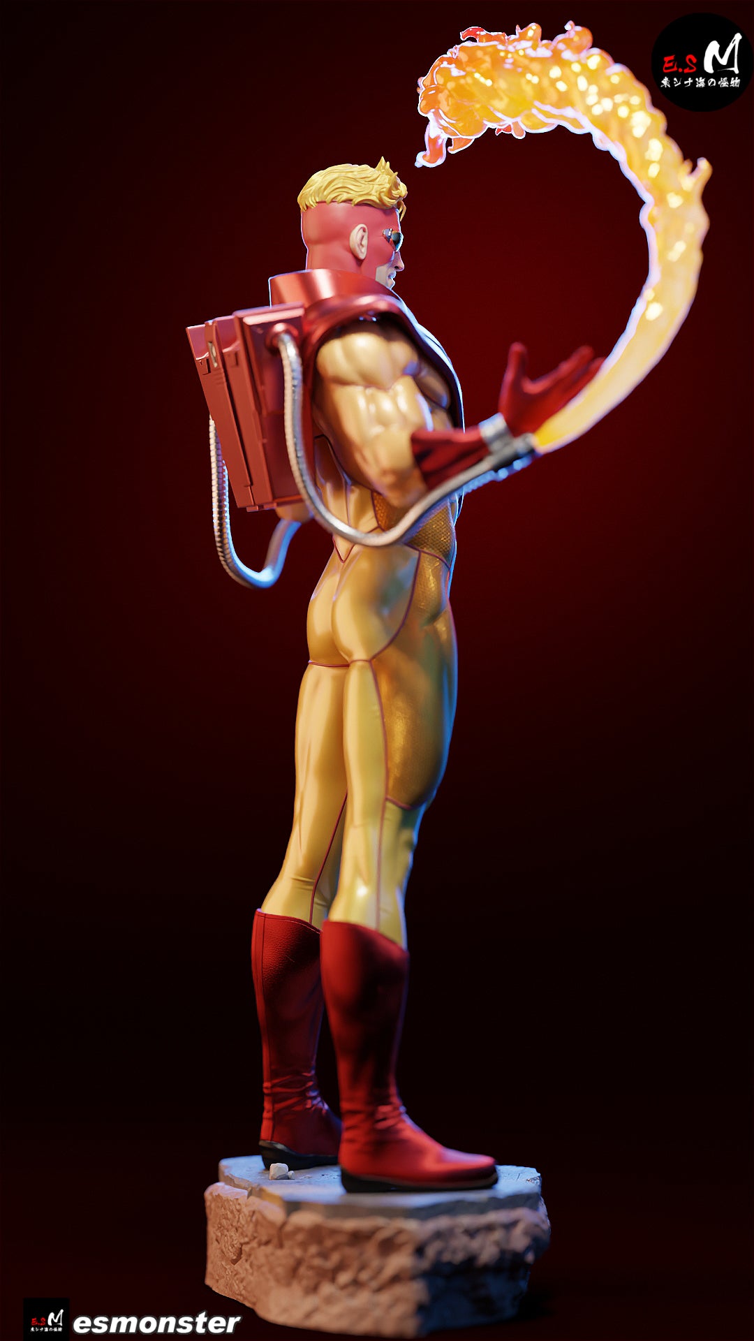 Pyro Statue 3D-Printed Kit