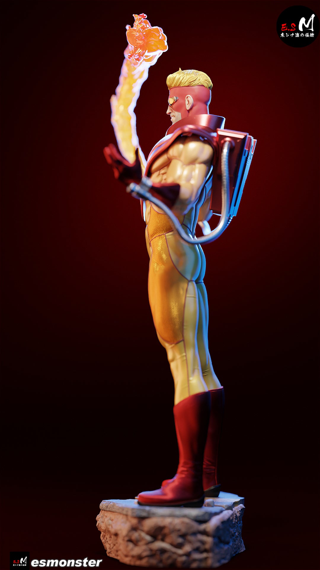 Pyro Statue 3D-Printed Kit