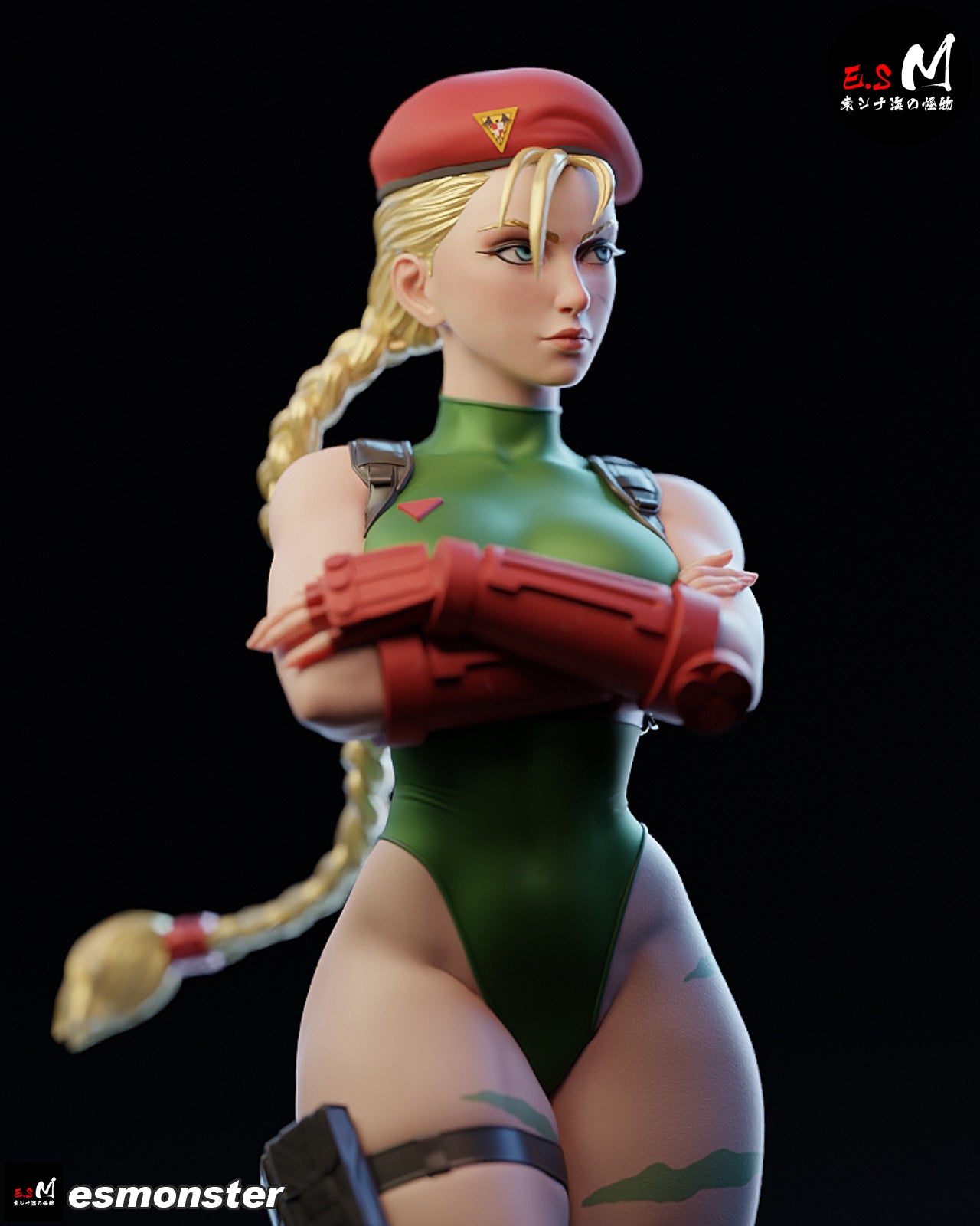 Cammy Statue 3D-Printed Kit