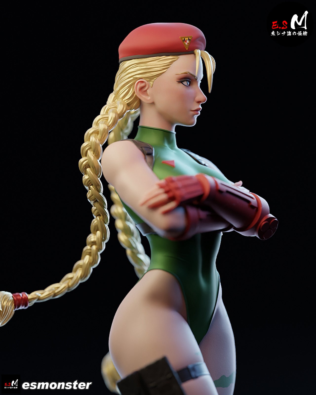 Cammy Statue 3D-Printed Kit