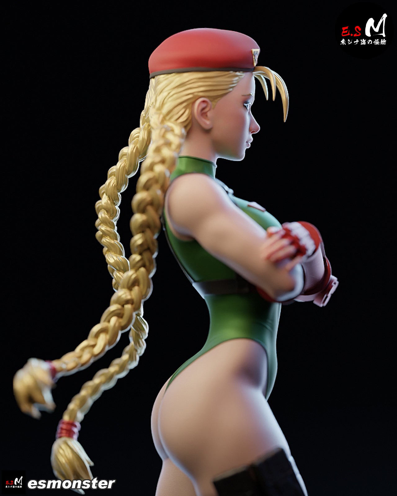 Cammy Statue 3D-Printed Kit
