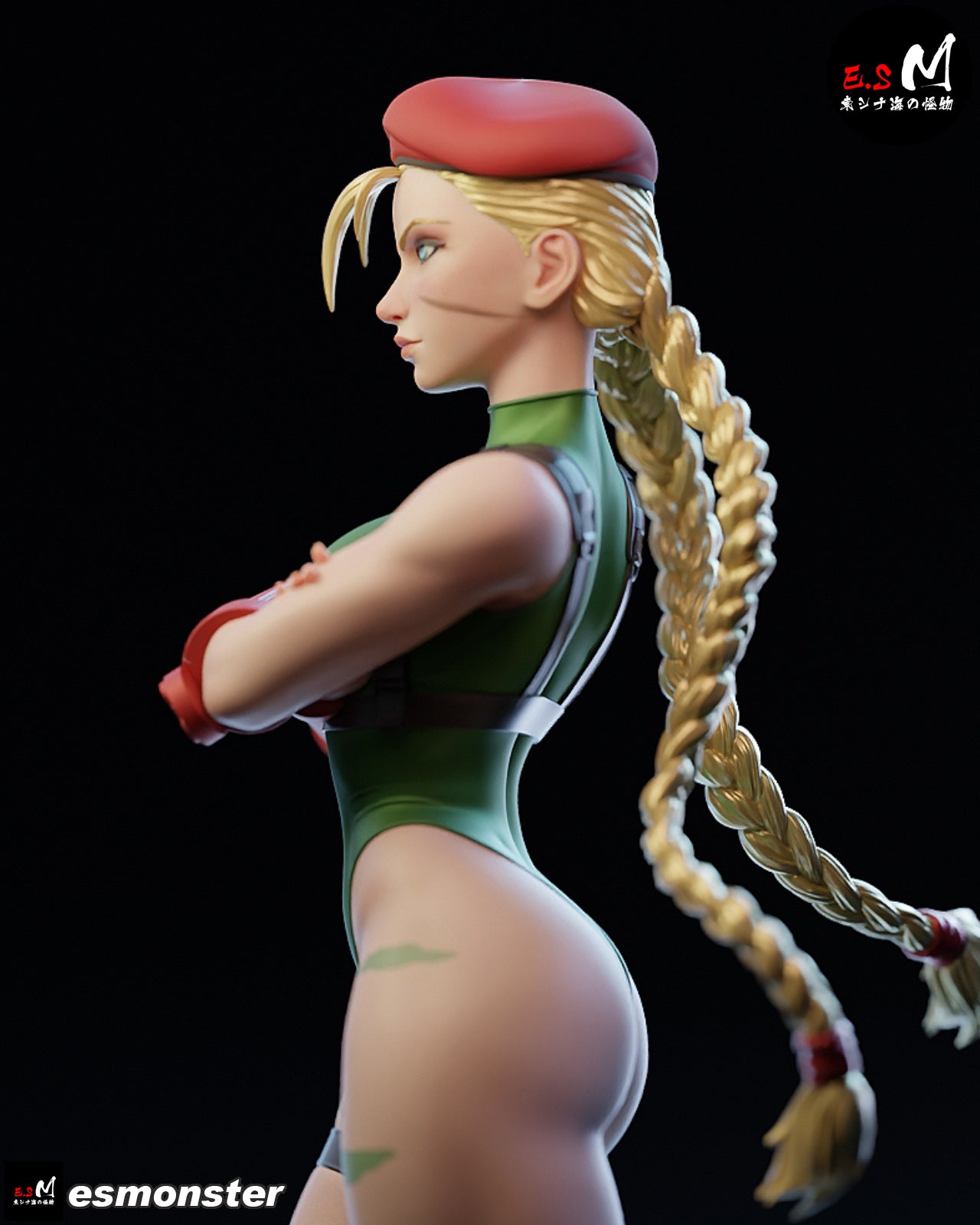 Cammy Statue 3D-Printed Kit