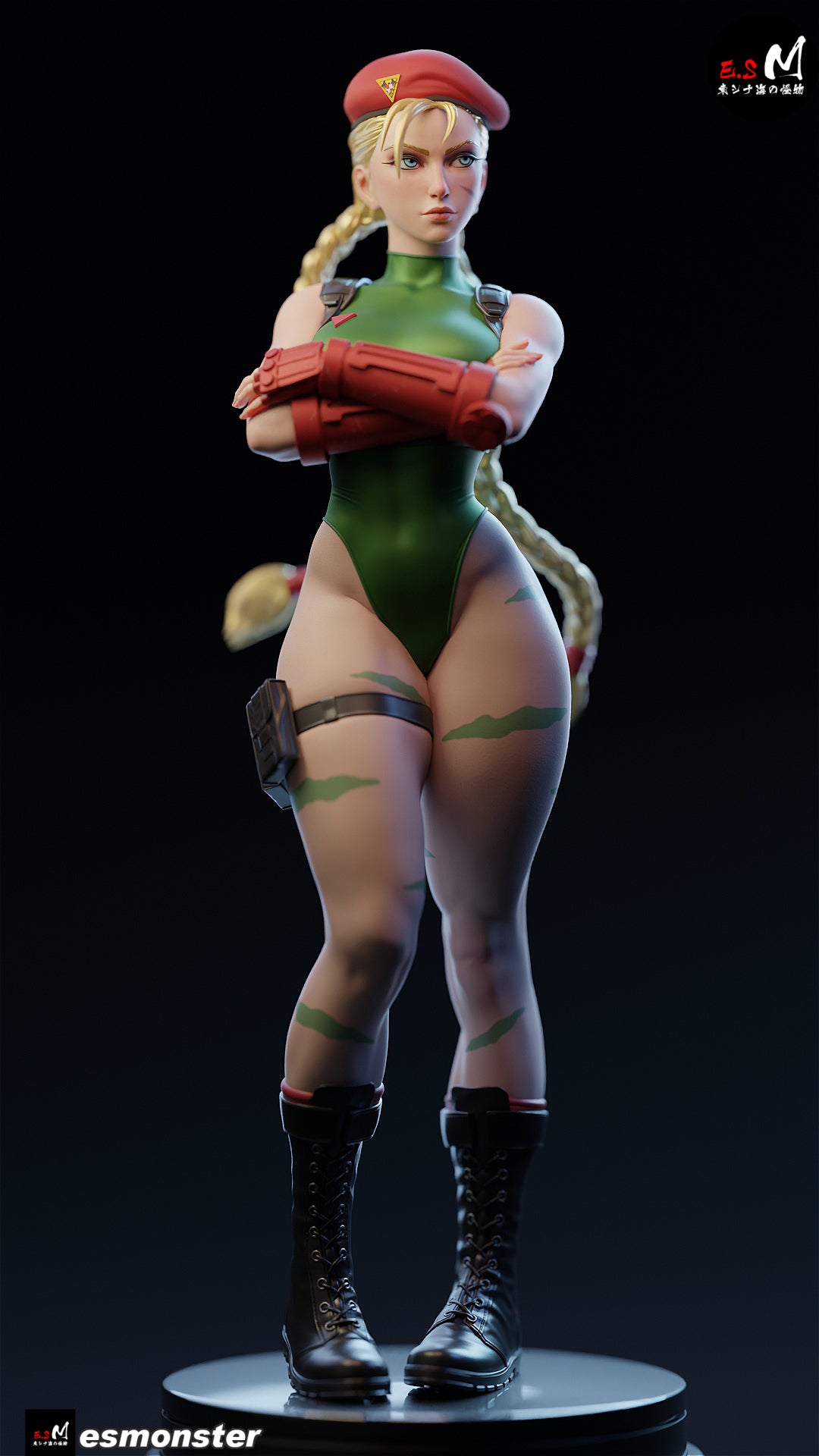 Cammy Statue 3D-Printed Kit