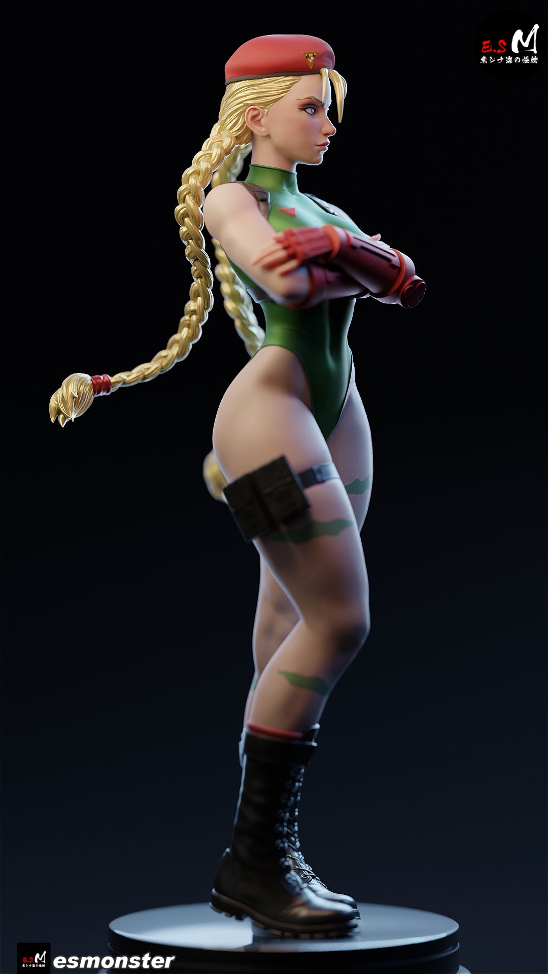 Cammy Statue 3D-Printed Kit