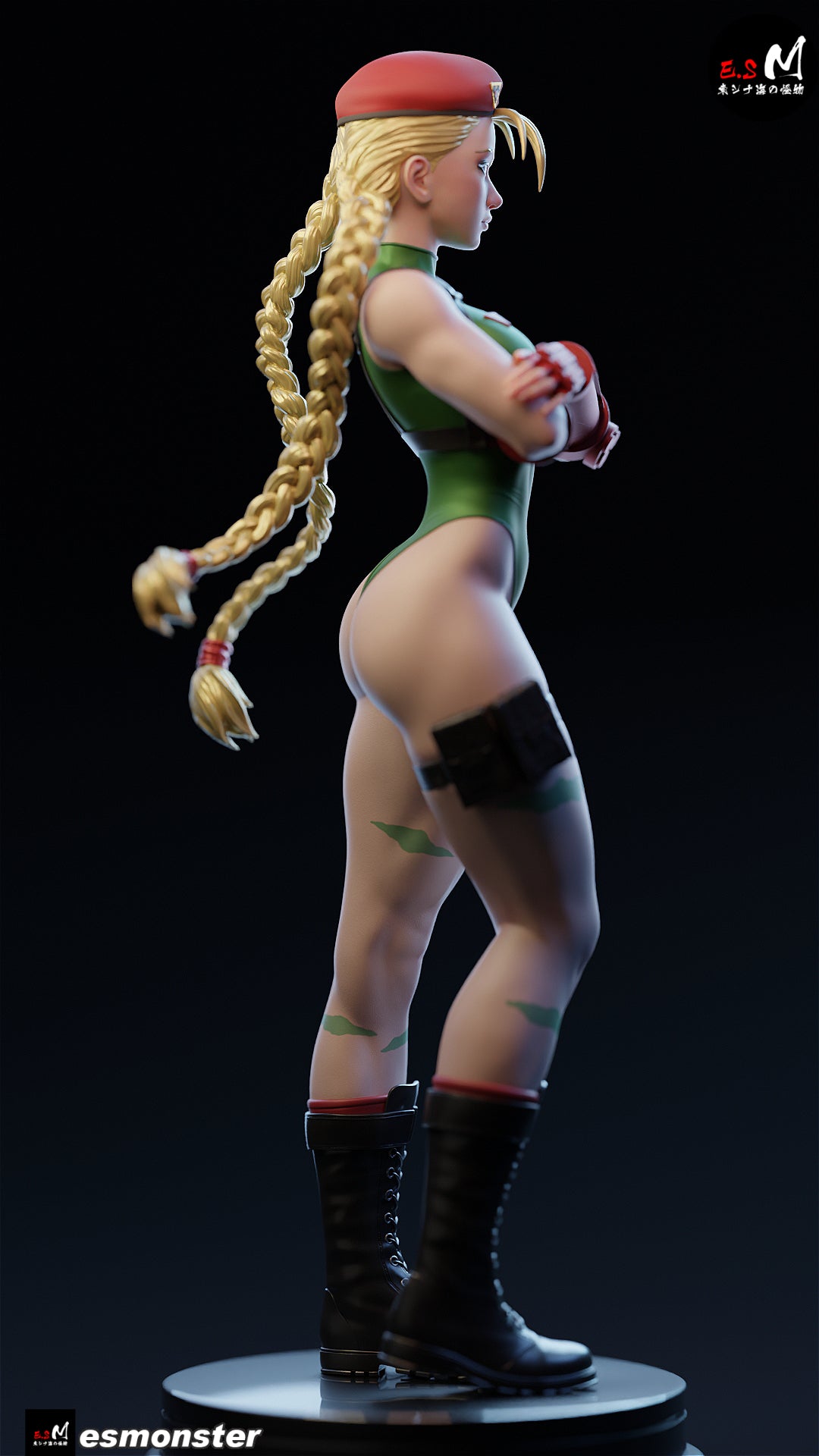 Cammy Statue 3D-Printed Kit